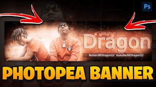 Photopea Tutorial: How To Make A Photopea Youtube\/Rapper Banner | Photopea Rapper Banner Tutorial #1