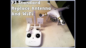 How to replace the Antenna on dji phantom 3 standard controller install the argtek