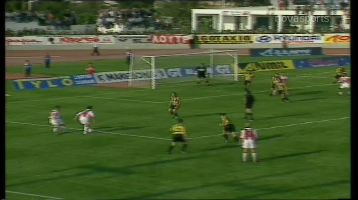Άρης - Ολυμπιακός (0-1), 08/05/2000