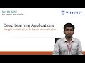 Weight intialization and Batch Normalization in Deep Learning by Mr. Ch Akhil