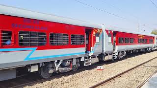 LHB run Of Tirupati Kolhapur Haripriya Express 17415 Down