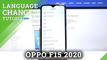 How to Change Language on OPPO F15 2020 – Change System Language
