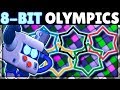 8-BIT OLYMPICS! | How Does 8-BIT do in EVERY Test?! | New Brawler 8-BIT Mechanics