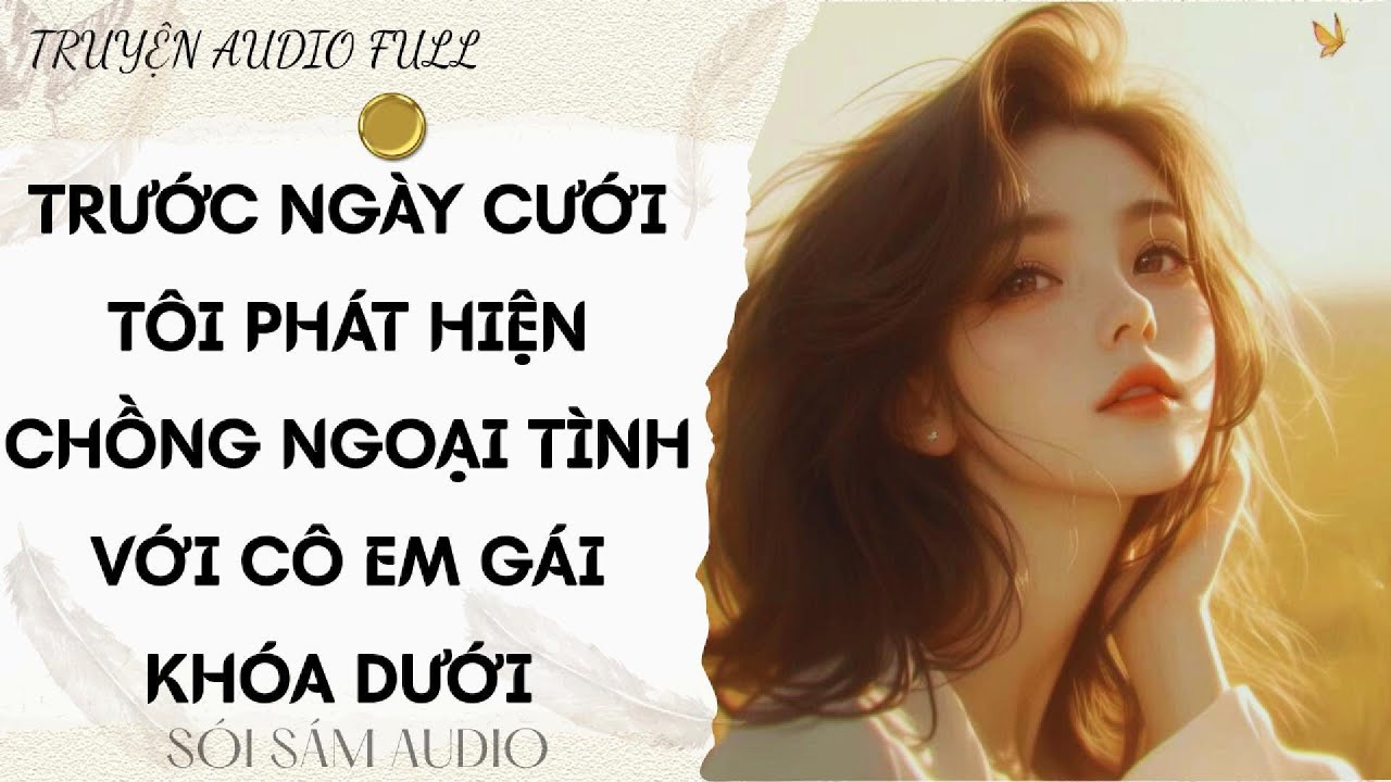 TRUYỆN AUDIO FULL || TRƯỚC NGÀY CƯỚI TÔI PHÁT HIỆN CHỒNG NGOẠI TÌNH VỚI CÔ EM GÁI KHÓA DƯỚI