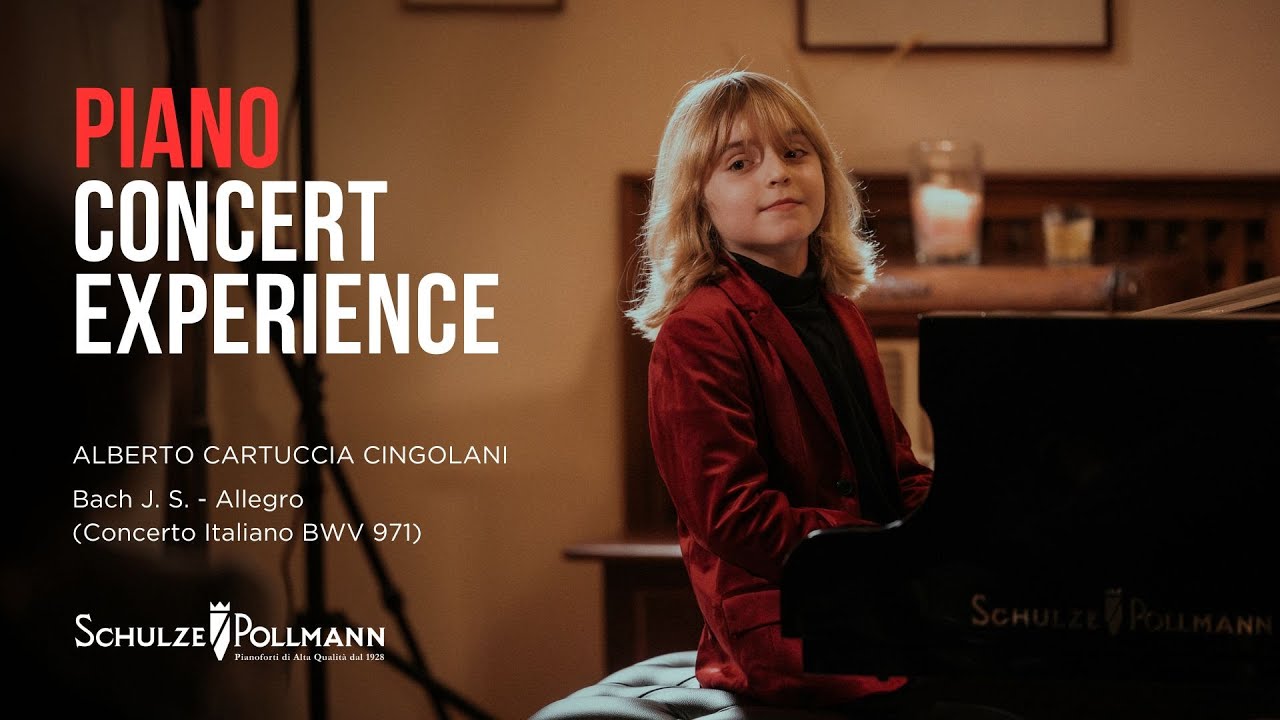 Allegro - Bach J. S. - PIANO CONCERT EXPERIENCE con Alberto Cartuccia Cingolani
