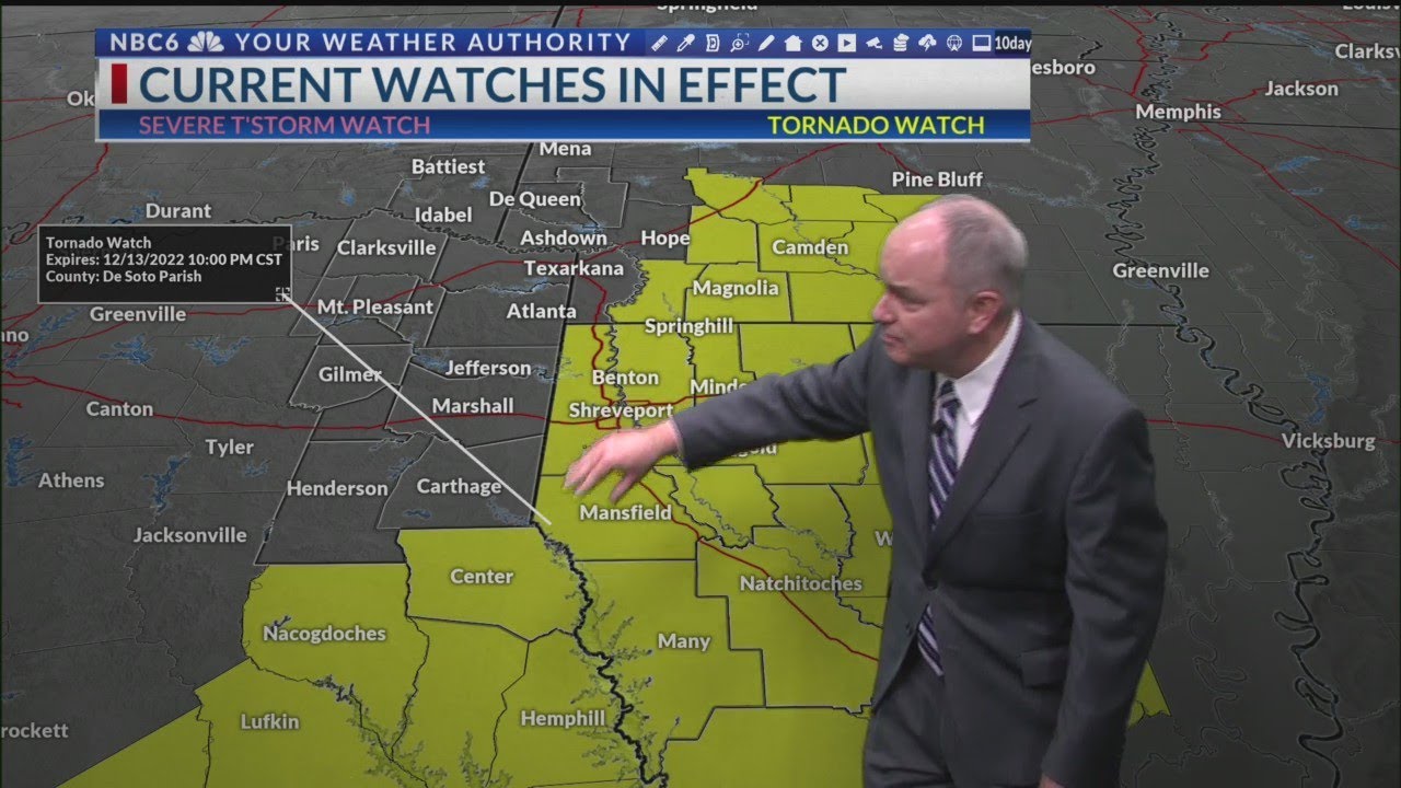 Update: Tuesday severe threat winding down - YouTube