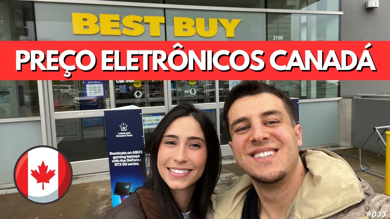 PREÇO ELETRÔNICOS NO CANADÁ 2025 | TOUR COMPLETO BEST BUY VANCOUVER