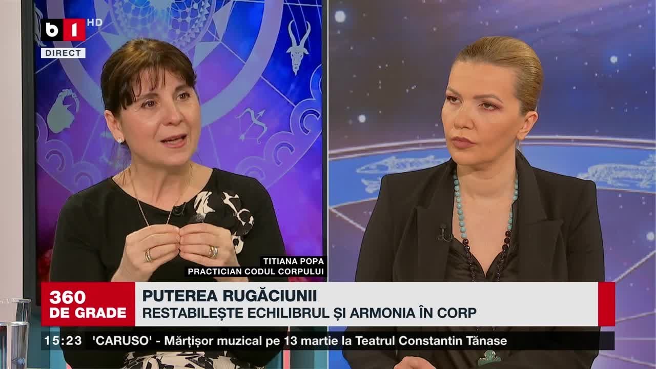 360 DE GRADE CU ALINA BĂDIC.RESETAREA,RESTAURAREA ECHILIBRULUI, ARMONIEI ÎN CORP, cu Titiana Popa.P1