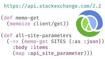 Most popular stackexchange sites (Clojure stackoverflow clj-http json memoize sort-by take pprint)