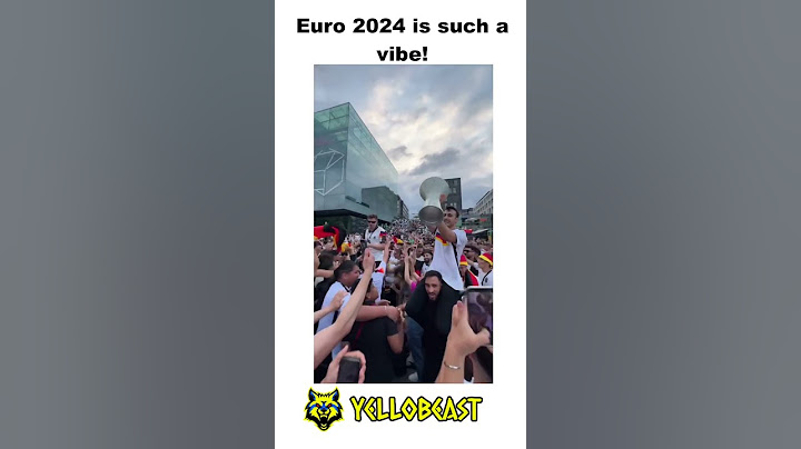 Germans vibing to Euro 2024 is something different... (Saxophone guy)
