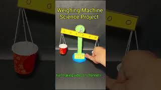Weight balancing machine project for school #shortvideo #shoolproject #shorts #sciencproject screenshot 3