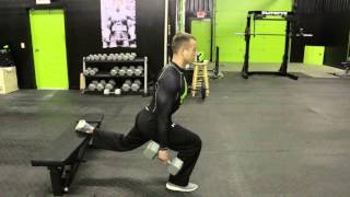 Rear Leg Bulgarian 1/4 Rep Misdirection Method by Coach Myers