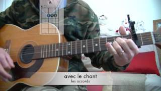 Video thumbnail of "N° 300 - tuto guitare - My Sweet Lord - George Harrison - bottle neck"