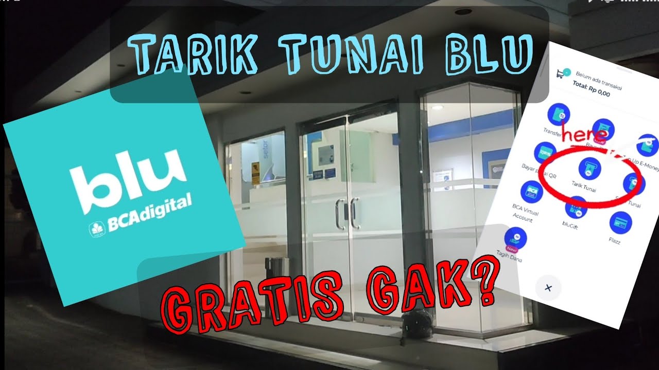 Seperti ini CARA Tarik Tunai BLU by BCA - Ada Biaya? Apakah Gratis dan Mudah?