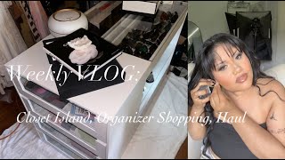 VLOG: I Built A Closet Island, Organizers Shopping, Dollar Tree is Doing THIS…