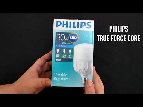 Review Lampu Philips LED 30 watt. 