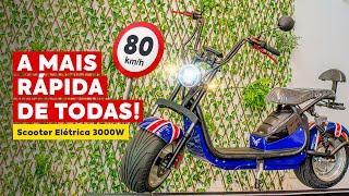 Scooter Elétrica 3000W - A MAIS RÁPIDA!