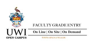 Faculty Grade Entry