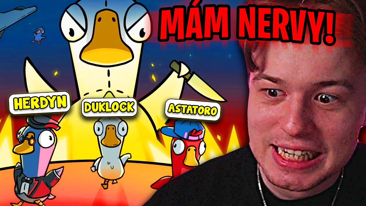 Goose Goose Duck JE ZPĚT! | w/ @Herdyn @FlyGunCZ @Duklock @kapesnik69 a další