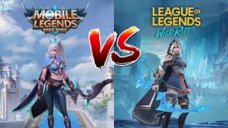 Mobile Legends Vs League of Legends Wild Rift