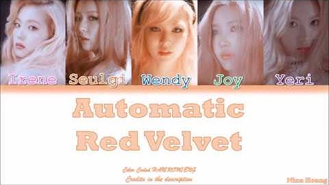 Red Velvet (레드벨벳) - Automatic Color Coded [HAN/ROM/ENG] Lyrics
