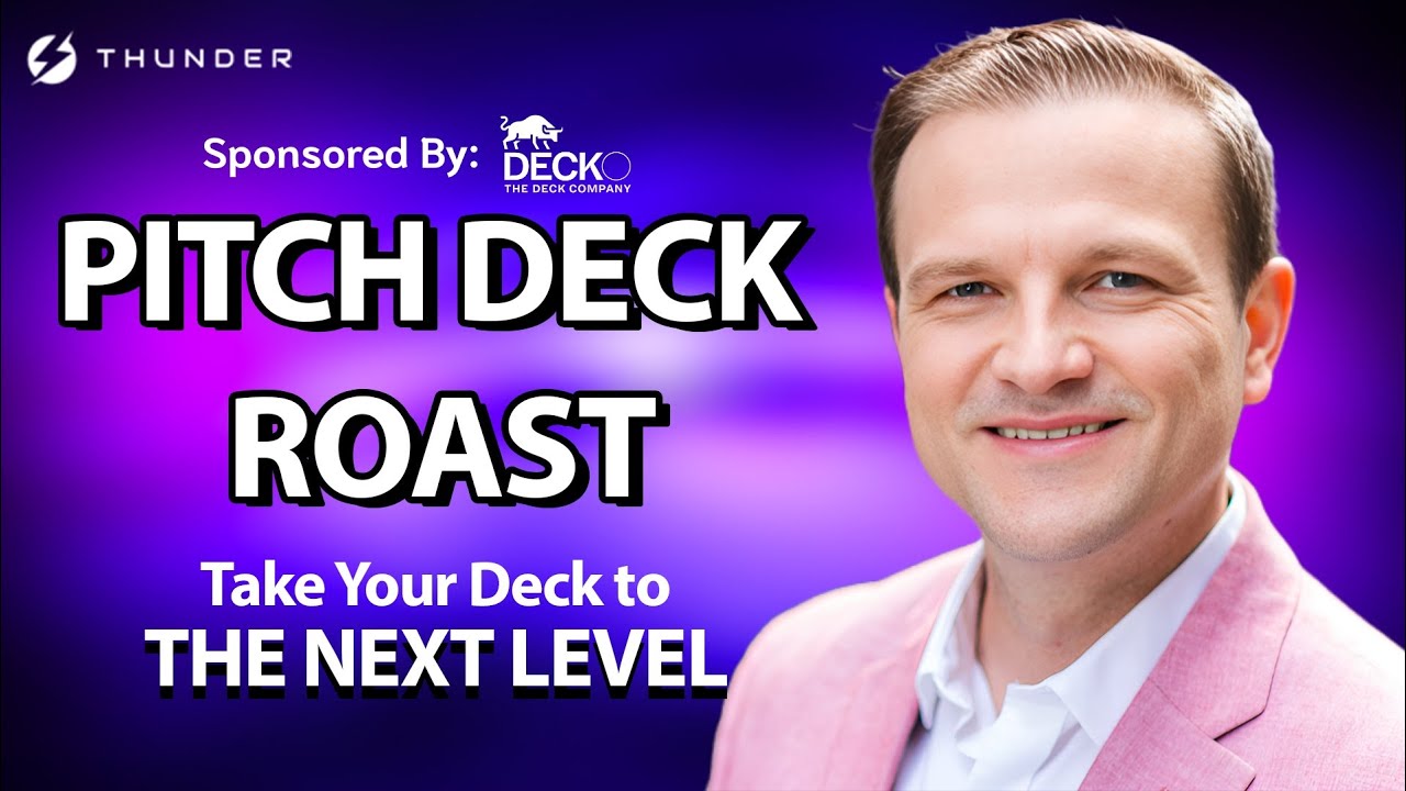 Get Real, Unfiltered Feedback to Take Your Deck to The Next Level. Monthly Startup Pitch Deck Roast