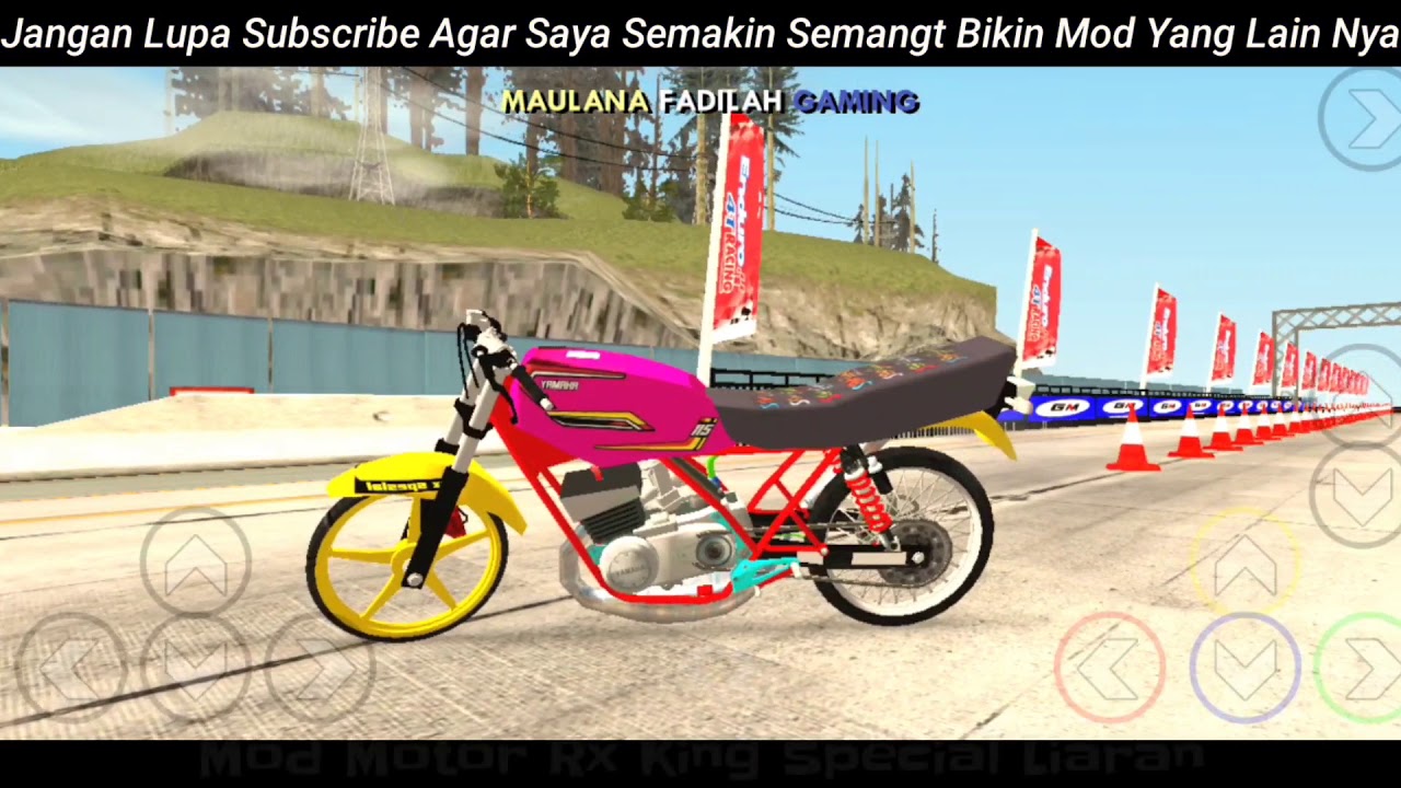  Mod  Motor  RX  King  Special Liaran Game Gtasa Android  YouTube