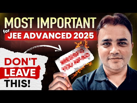 🚀 JEE Advanced 2025 Physics Strategy: The Secret Power of PYQs You Must Know! 🔥