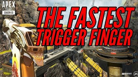 The Fastest Trigger Finger on Controller - APEX LEGENDS PS4