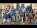 World of chima opening ceremony at legoland florida w laval the lion cragger gm adrian jones