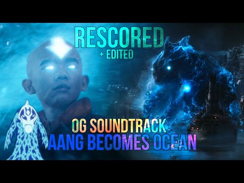 Ocean Spirit Aang Defeats Fire Nation With The Cartoon S Soundtrack Avatar Netflix Live Action 