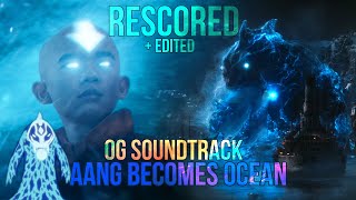 'Ocean Spirit Aang Defeats Fire Nation' with the cartoon's soundtrack | Avatar Netflix Live Action