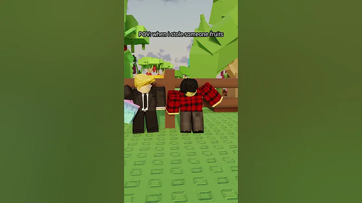 When I Stole Someone Fruit Grow a Garden | #short #shorts   #roblox #memes #squidgame #growagarden