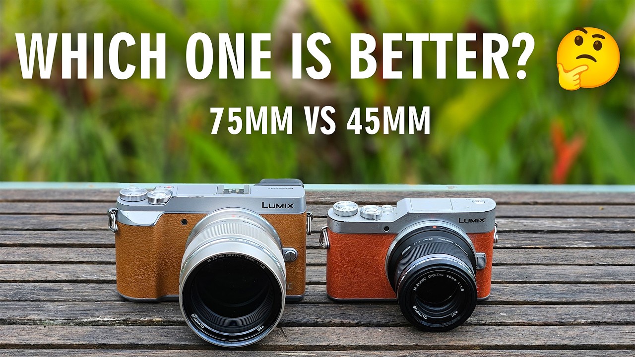 CHEAP vs PREMIUM? Olympus 45mm vs 75mm f1.8 - Which Micro Four