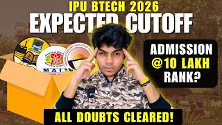 IPU B.Tech Expected Cutoff 2026 - Even 10 Lakh Rank Can Get You 40-50 Lakh Package?