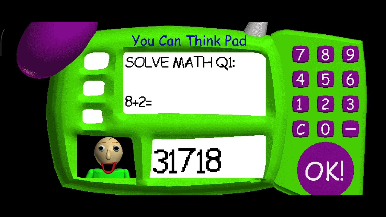 Bug baldi's basics classic android 1.4.5