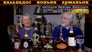 картинка: Кальвадос, коньяк, арманьяк!  Пробуем великие бренди Франции