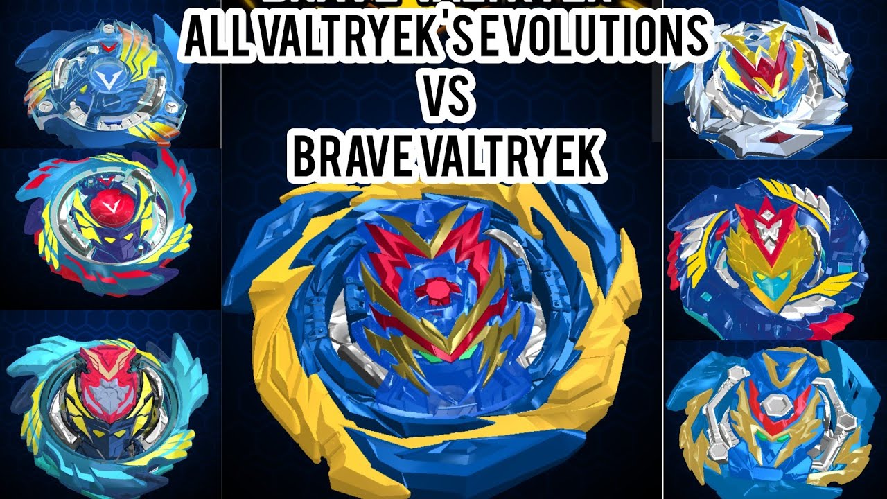 Все эволюции Вальтриека против Храброго Вальтриека // Геймплей Beyblade Burst Rivals Rivals! Ново...