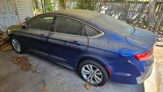 2015 Chrysler 200 was parked for over a year, what is wrong and will it run??