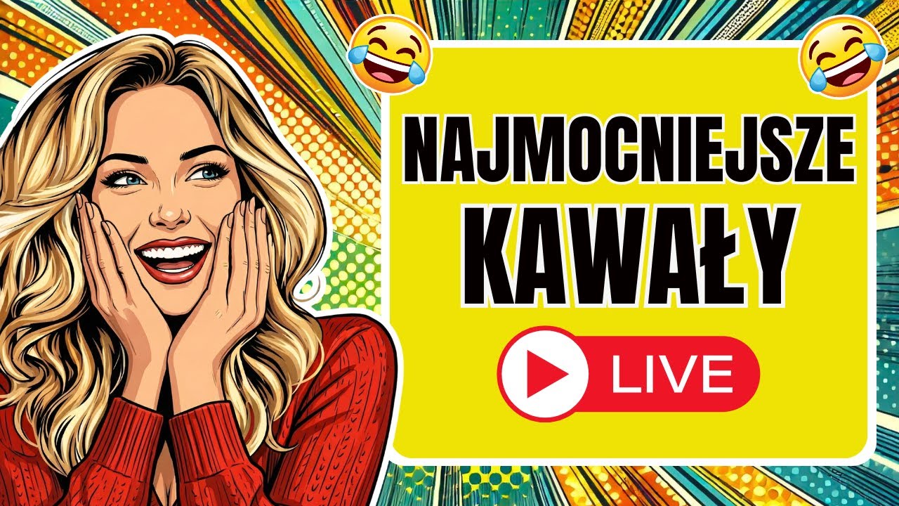 🔴 LIVE: 1000 dowcipów NON-STOP! 🤣 Niekończący się maraton śmiechu! 😂