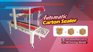 Automatic Carton Sealer Machine PSE Machinery Malaysia