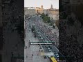Жители Киева вышли на протесты, несмотря на воздушную тревогу