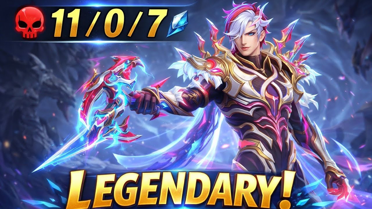 11 kills!: Gameplay Amon High DMG!:Build Top 1 Global Amon MLPP