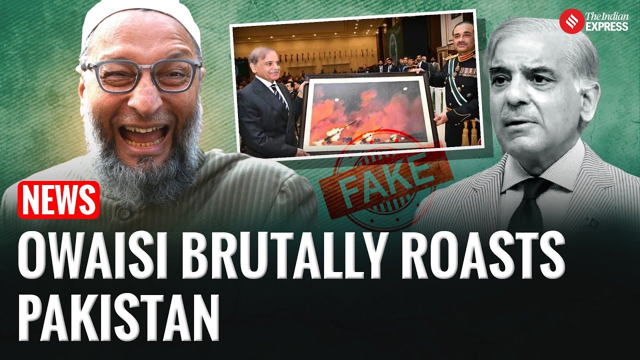 Asaduddin Owaisi Slams Pakistan Over Fake Photo Claiming Victory Against India | India In Kuwait