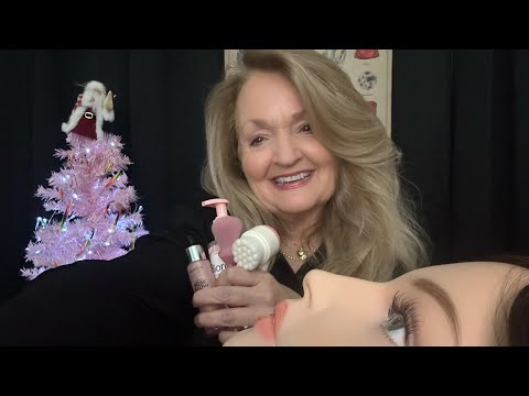 ASMR The Lady At The Crystal Shop Gives You A Rose Quartz Facial 