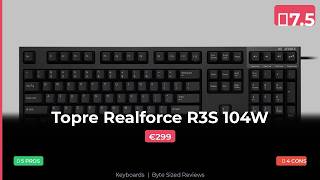 Topre Realforce R3S 104W Review Premium Typing At A Premium Price