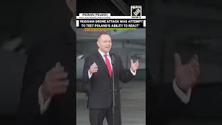 Download Lagu Drone attack was attempt to test ability to react, says Polish president MP3