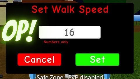 🔥OP! Set Walk Speed Script Arceus X‼️