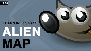 Alien Map Basics in Gimp