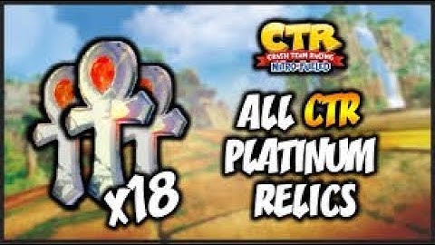 Crash Team Racing Nitro Fueled 100% Walkthrough 100% Part 12 All Platinum Relics 4K Quality